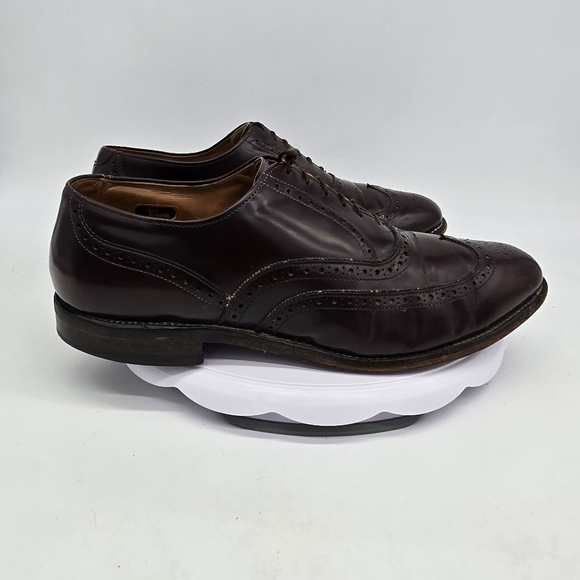 Allen Edmonds Dress Shoe Men\'s 11 D Chester Wingtip Oxford Burgundy Lace Up main image 4